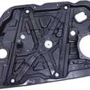 Power Window Regulator with Panel (Motor Not Included) 82481-C2010 Compatible with 2015-2019 Hyundai Sonata | Front Right Passenger Side