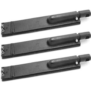 Hongso 15 3/4 Inches Cast Iron Burner Replacement for BBQ Barbeques Galore Turbo 3 Burners CG3TCN CG3TCBN CG3TDBRN CG3CKW 720-0057 720-0057-3B, Nexgrill 720-0057, Aussie, Glen Canyon, Coleman Models