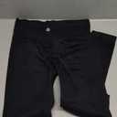 SUUKSESS Women 2 Piece Workout Sets Hidden Scrunch Hip Lifting Seamless Leggings Long Sleeve Yoga Crop Tops (Large, Black)