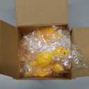 POPLAY 42PCS Flying Chicken Slingshot, Easter Party Favors Treasure Box Toys for Kids, Flicking Rubber Chickens Finger Toys for Birthday Party Activity Gift, Classroom Prizes, Goodie Bag Stuffer