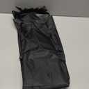 iCreek Hooded Rain Poncho Packable Unisex Raincoat Jacket with Pocket Waterproof Lightweight for Hiking, Camping, Outdoor (Black, Large)