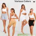 4 Pack Cotton Boy Shorts Underwear for Women Anti Chafing Shorts for Under Dresses Soft Boxers Panties (XXXL)