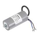 MECCANIXITY CBB60 Run Capacitor 30uF 250V AC 2 Wires 50/60Hz Cylinder 96x46mm with Terminal, M8 Fixing Stud for Air Compressor Water Pump Motor