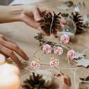 BESPORTBLE Star Sequin Glass Ball Charm: 40Pcs Colorful Glass Ball Pendants with Sparkling Sequin Filled Beads for DIY Jewelry Making - Perfect for Earrings, Necklace Pendants & Craft Projects