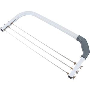 Ejoyous Cake Cutter Leveller, Stainless Steel 3 Wire Slicer for Perfect Cake Cutting Adjustable Cake Leveller Cutting Wire Leveller, for Birthday Layer Cake Ideal Kitchen Baking Tool