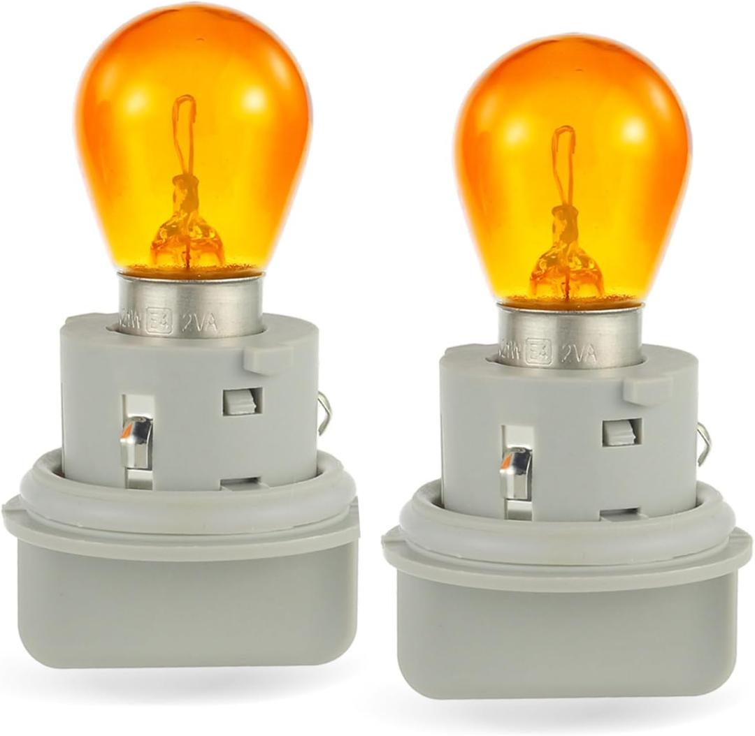 Front Turn Signal Light Bulb Socket 63117159570 with Bulb, Fit for BMW E90 E91 F30 320i 325i 328i 330i 335d M3 xDrive Indicator Direction Light (1 Pair)