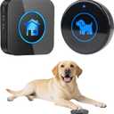 High Sensitivity Dog Door Bell 2026 Version, Dog Doorbells for Potty Training  Dog Bells to Go Outside, 1000Feet Range, Waterproof Button, 55 Melodies & 5 Notification Modes (1 Button)