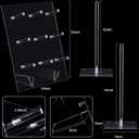 3 Pack Clear Acrylic Donut Stand for Dessert Table 21 Donut Display Holder Tower Stand for Bridal Shower Weddings Birthday Anniversary Gathering Party