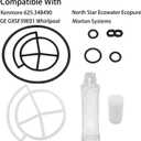 Replace 7129716 Water Softener Seal Kit Fit For Kenmore, GE, Whirlpool, North Star, Ecowater, Ecopure, Morton Systems, Water Softener Gasket Parts, Seal Kit Replaces 7092163, 7134224, WS35X10005