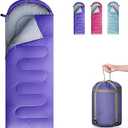 Sleeping Bags for Adults, Teens & Kids - Use for 3-4 Seasons, Warm & Cold Weather - Lightweight, Waterproof, Use for Backpacking, Hiking and Camping 