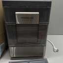 Frigidaire Gallery, 33 Lbs. Countertop Ice Maker, Nugget Shaped Ice, Stainless Steel Trim (Black)