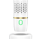 Yumin 1 Set Washing Machine Fruit and Vegetable Cleaning Device Kitchen Gadget Food Purifier White for Deep Cleaning