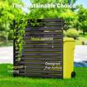3 Panels No-Dig Metal Privacy Fence Screen, 42" H 38" W Outdoor Air Conditioner Fence, Rustproof AC Unit Cover to Hide Trash Bins, Pool Equipment Enclosure, Decorative Garden, Patio & Backyard