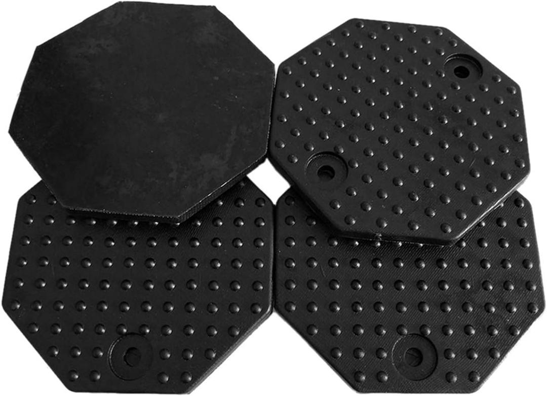 4Pcs Universal 135 * 10mm5.31*0.39 Octagon Heavy Duty Rubber Lifting Arm Pads Car Lift Accessories for Auto Lift Hoist Spareparts