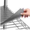 Shelf Liners for Wire Shelf Liner Set of 4 - Graphite (14-Inch-by-36-Inch)
