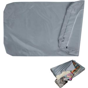 Explore Land Scratch Resistance Dog Bed Cover Canvas Washable Dog Crate Pad Replacement Cover, 40Lx27Wx4H inch, Charcoal