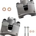cciyu Rear Left & Right Brake Calipers Assembly 184605 184604 1995-2001 For Ford For Explorer,2001-2002 For Explorer Sport,1998-2002 For Ranger,1997-2001 For Mercury For Mountaineer