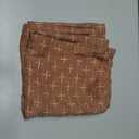 MIULEE Pack of 2 Decorative Burlap Linen Throw Pillow Covers Farmhouse Pillowcases Modern Rustic Woven Textured Cushion Cover for Sofa Couch Bed 18x18 Inch Brick