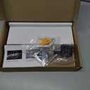 Key Holder for Wall, Decorative Key and Mail Holder with Shelf Has Large Key Hooks for Bags, Coats, Umbrella  Paulownia Wood Key Hanger with Mounting Hardware (9.8W x 6.7H x 4.2D) (White)