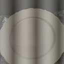 DaYammi 60PCS Ivory Plastic Plates, Fancy Plastic Plates Disposable Heavy Duty Disposable Plates Premium 10inch Ivory Dinner Platos Hard Plastic Platos Disposable for Party Wedding Bridal Shower