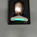 ELISHINE 7 Color Face and Neck Massager Light Therapy, Red Light Based Facial Massager for Skin Care, Firming, Smoothing (Rose Golden)