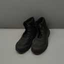 ANGRYRAM Steel Toe Boots for Men Women Slip Resistant Puncture Proof Work Boots for Men Lightweight Comfortable Steel Toe Work Shoes (13 Women/11.5 Men, Black)