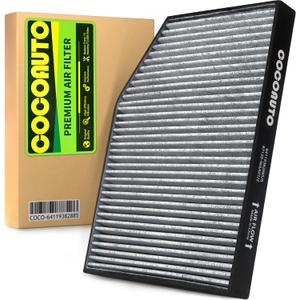 COCOAUTO Cabin Air Filter for BMW X3 (2018-2024), X4 330i Z4 (2019-2025), M340i M440i 430i M3 M4 (2021-2025), i4 230i (2022-2025), 330e(2021-2024), IX3 (2021-2022), GR Supra, 64119382885 CAF15031C