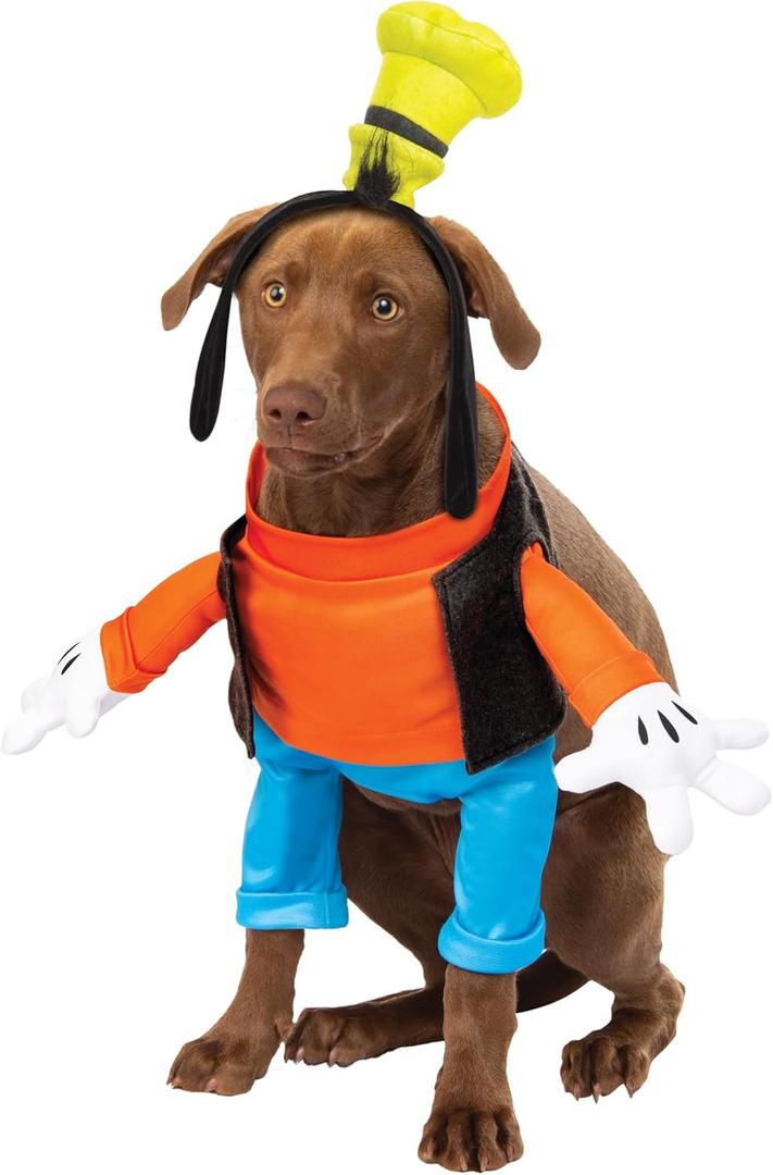 Disney: Goofy Pet Costume for For Dogs or Cats by Rubies, Small (Small (Pack of 1))