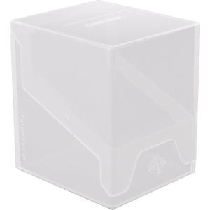 Gamegenic Bastion 100+ XL Deck Box - Compact, Secure, and Perfectly Organized for Your Trading Cards! Safely Protects 100+ Double-Sleeved Cards, White Color, Made
