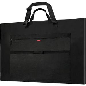 Nicpro Light Weight Art Portfolio Bag, 36 x 48 Inches Waterproof Nylon Art Portfolio Case with Shoulder & Handle Carry, for Artwork, Poster, Sketch Drawing, Canvas, Photography, Solar Panel Storage