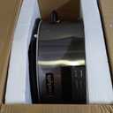 Crock-Pot Large 8-Quart Programmable Slow Cooker with Auto Warm Setting Black Stainless Steel