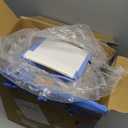 Collapsible Baby Bathtub for Newborn to Toddler 036 Months,Spacious Foldable Infant Bath Tub with Thermometer,Cushion & Drain Hole,Portable Travel Tub, Baby Shower Gift Blue