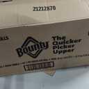 Bounty Quick Size Paper Towels, White, 8 Family Rolls