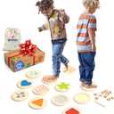 Stepping Stones for Kids - Balance Stepping Stones, Kids Stepping Stones Balance, Toddler Stepping Stones Balance Stones, Sensory Stepping Stones, Floor is Lava Stepping Stones, Toddler Course