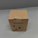 AONEZ Compact Toilet Brush & Holder, Stainless Steel Handle, Space Saving for Storage, Deep Cleaning, Drip-Proof, Easy to Assemble, Nylon Bristles, White & Grey