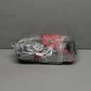 ZOBER Christmas Wreath Storage Container 30 Inch - Wreath Bag Fits 2 Wreaths Box - 600D Oxford Fabric - Interior Compartment for Storing Garlands, Wreaths Storage Bag W Strong Durable Handles - Black