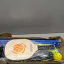 Portable Pickleball Net Set, 22FT Regularion Size Pickle Ball Net with Paddles Set, Outdoor Pickleballs and Carry Bag, Easy Setup for Indoor, Outdoor, Driveway