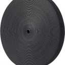 Reusable Wire Management Roll Nylon Fastening Cable Ties Straps Xnakko 3/4 inch double-sided hook and loop tape (Black, 25 yards)