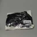 Black Happy Birthday Balloon Banner Set -16 Inch Foil Letters Balloons, Reusable Birthday Decorations and Party Supplies, Suitable for Men and Women's Birthday DecorationsParty Backdrop