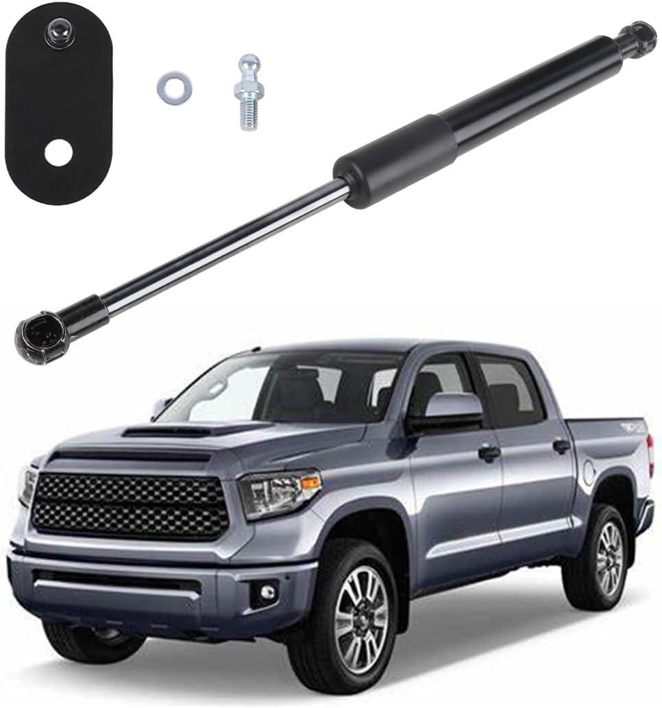 Tailgate Assist Shock for 2007-2021 Toyota Tundra, Truck Tailgate Shock Absorber Perfect Fit Factory Cable, Toyota Tundra Accessories 2007-2021, Truck Accessories, Cushioned Lowering, Black