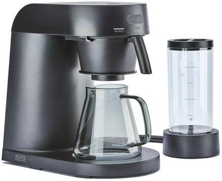 Ratio Four Coffee Machine with Removable Water Tank Drip Coffee Maker with 4-Minute Brew Time 520 Ounce Single-Serve Brewer 11.5" H 7.5" W" - Matte Black