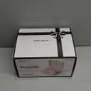 Retro CD Player with Bluetooth for Home Portable CD Player with Built-in Rechargeable Battery,Compact Desktop Design,USB,AUX,Headphone Jack,Vintage Music Player,No Remote Control(White)