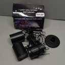 Snowflake Christmas Projector Lights Outdoor 2025 Upgraded Triple Head Snowflake Projector with Timer Waterproof LED Snowfall Projector for Holiday for Christmas Decoration