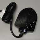 Bird Bath Heater for Outdoors in Winter, 100W Birdbath Water Heater Submersible for Winter Full-Covered Aluminum, Heated Bird Bath Deicer Thermostatic Control for Yard Patio Small Pond(Black)