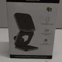 LULULOOK 3 in 1 Charging Station - Qi2.2 25W Wireless Charger Magnetic for iPhone 17/16/15/14/13/12, Apple Watch, AirPods, Fast Charge Stand with 45W GaN Adapter, Foldable Aluminum Alloy (Desert Gold)