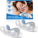 2PCs Replacement CPAP Fabric Nasal Pillow Mask Cushion (S) for Airfit N30I & Airtouch N30I, Improved QuietAir N30i - Effictive Moisture-Wicking & Redness-Reducing, ItAll Supplies Accessories - Warm