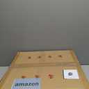 STERREN 20'' Modern Low Profile Ceiling Fan with Light, Bedroom LED Ceiling Fan with Remote Control, Bladeless Flush Mount Black Fan Lights Ceiling Fixtures for Living Room,Small Room (19.7 inch)