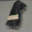 Dokotoo Womens Summer Dresses 2026 Ruffle Short Sleeve Casual V Neck Smocked Floral Burnout Mini Dress Sundress (Medium, Black)