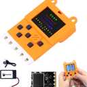 KittenBot Meowbit Card-Sized Retro Game Computer Codable Console for Microsoft Makecode Arcade & Python Video Game Compatible Micro:bit Expansion Board for Robot Building with Battery