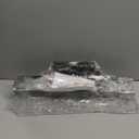 Modern Black Bathroom Vanity Light, 16.5 Inch 10W Dimmable LED Bathroom Light Fixture Over Mirror, Crystal Bar Wall Sconce Lighting for Bath, 3CCT, OS-MM5001-2BK